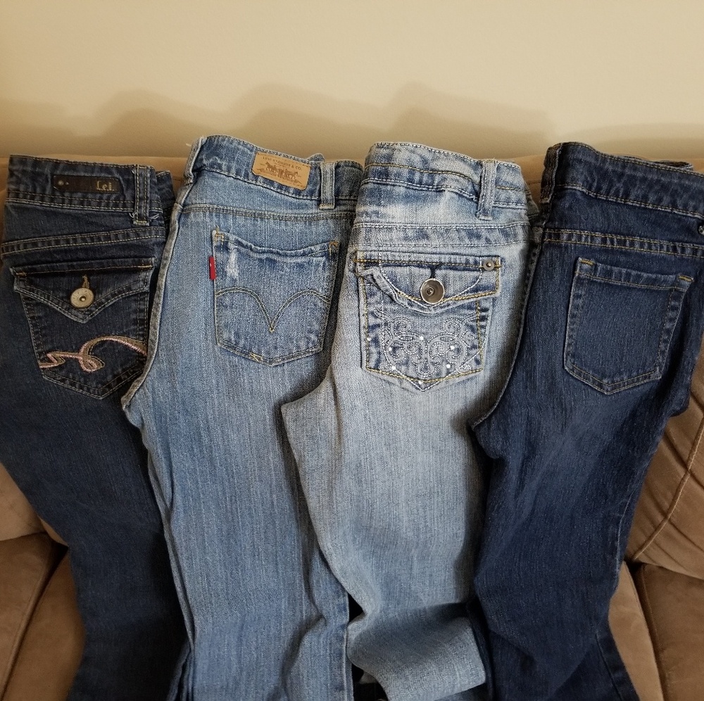 Youth Girls size 10 Jean lot